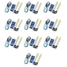 ​​KEAcvise 10Pieces LM393 Soil Moisture Sensor, 3.3V-5V Soil Hygrometer for Arduino, Automatic Watering System, Robots & Smart Cars
