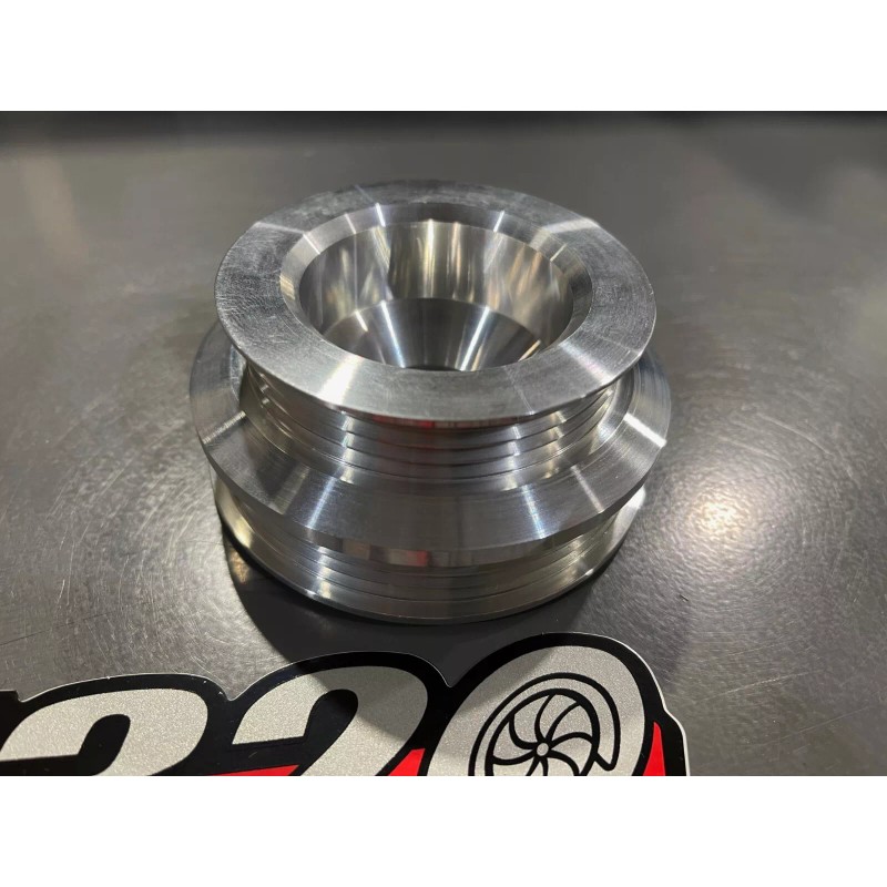 1320 JRSC Jackson racing supercharger B series stepper pulley -SILVER