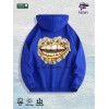 Rich Members Club Money Lips Graphic Hoodie 100% Cotton US
