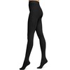WOLFORD Women's Cotton Tights, black