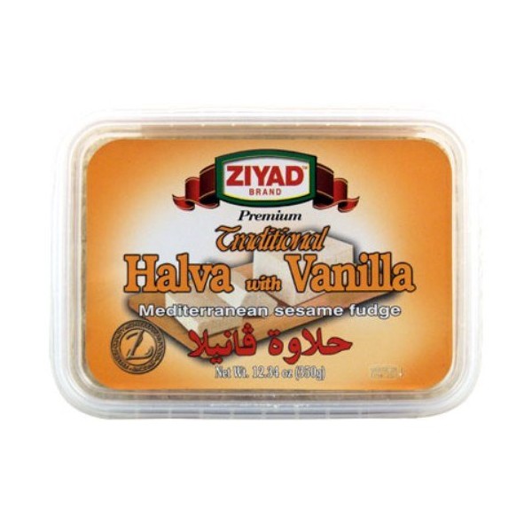 Ziyad Halva with Vanilla, 12.34-Ounce (Pack of 6)