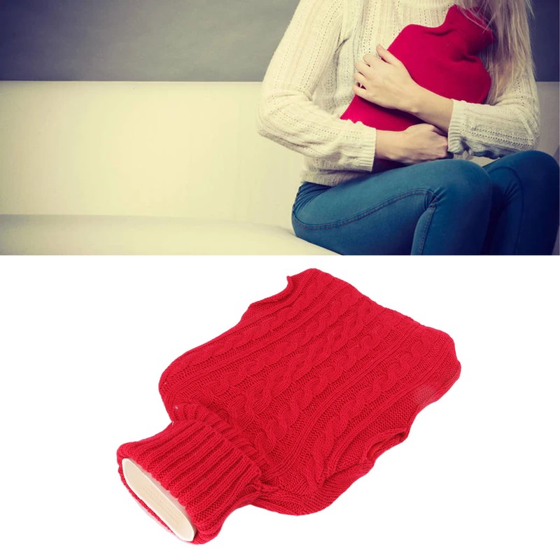 Hot Water Bag Rubber Explosionproof Water Injected Hand Warming Bag