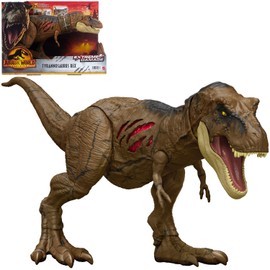 Mattel Jurassic World Jurassic World New Ruler Damage! T-Rex II [Total Length: Approx. 16.9 inches (43 cm)] [4 Years Old and Up] HGC19