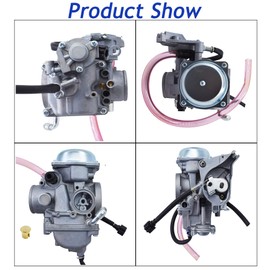 Silscvtt Carburetor Carb Replacement for Arctic Cat 400 2004 Replacement for 0470-458 0470-504