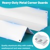 Chiligent Aluminum Siding Corners, 15.8" x 3.4" Siding Corner Protectors,