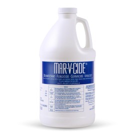 MAR-V-CIDE William Marvy Disinfectant Fungicide – 64 fl oz | Hospital-Grade Surface Cleaner, Kills Germs, Bacteria, Viruses, Mildew & Fungi – Concentrated Formula for Salons, Barbers, Gyms & Homes