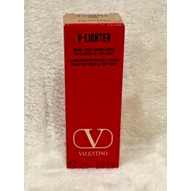 VALENTINO - V-Lighter Dual Use Light Face Base & Top Coat - Illuminating - ROSA