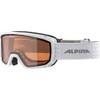 ALPINA Scarabeo S QH Ski Goggles, Unisex, A7260, White, One