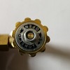 SZH Gas Regulating Valve 1/4 Inch Brass for Regulating Gas