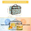 Parprinty Insulated Lunch Box for Kids Soft Cute Capybara Lunch