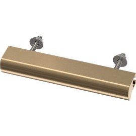 Franklin Brass Dropped Edge Adjusta-Pull Adjustable 1 to 4 in. (25-102 mm) Champagne Bronze Cabinet Drawer Pull (5-Pack), P49108-CZ-B