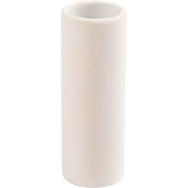 Vaso, bianco, H: 11 cm, diam 4 cm, 1 pz/ 1 conf.