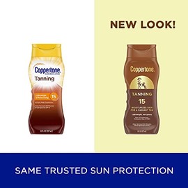Coppertone Tanning Lotion SPF 15,8 oz