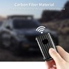 T-carbon Key Fob Cover Compatible with Mazda with Keychain,Carbon Fiber