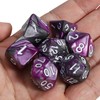 QMAY DND Dice Polyhedral Dice Set – 7 Pieces for