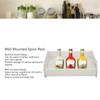 Wall Mounted Spice Rack Nordic Style Large Capacity Space Saving