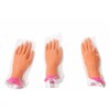 Paquete de 3 Manos de Práctica para Uñas Acrílicas, Modelo
