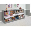 Badger Basket Combo Bin Toy Storage Unit and Book Shelf