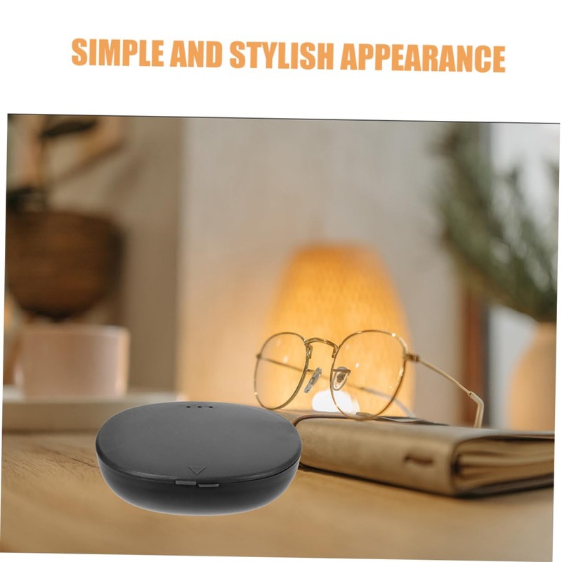 Ipetboom 4pcs Disc Case Cups Holder Case Black Plastic