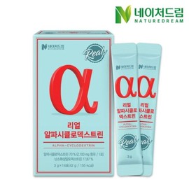 Nature Dream 네이처드림 리얼 알파시클로덱스트린 3g 14포 1박스 / 알파CD Nature Dream Real Alpha Cyclodextrin 3g 14 Sachets 1 Box / Alpha CD