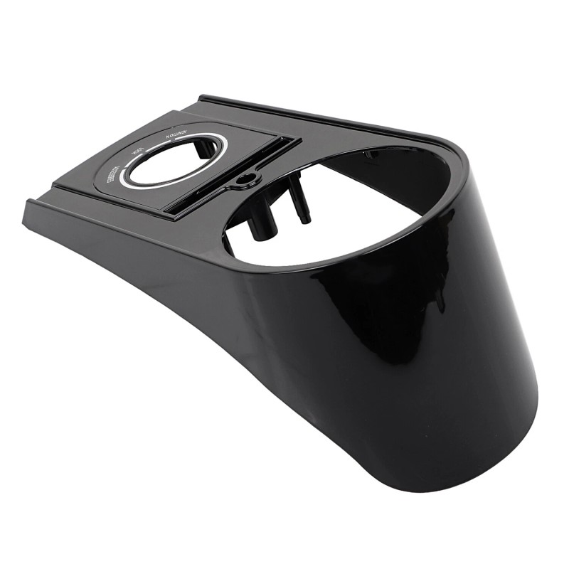 Unbranded Vivid Black Speedometer Dash Panel Cover For Harley Night