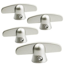 T-Crank Window Handle for Pella/Andersen Casement Window Crank (4 Pcs Silver Gray)