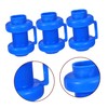 Sosoport 20pcs Trampoline Enclosure Net Pole Tube Covers Plastic End