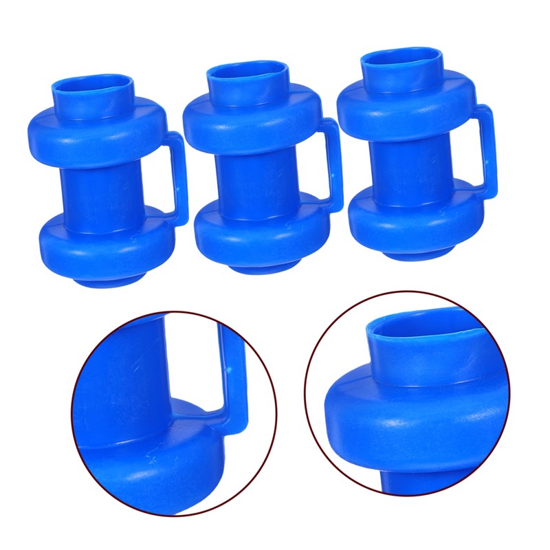 Sosoport 20pcs Trampoline Enclosure Net Pole Tube Covers Plastic End