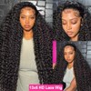 BELE 13x6 Deep Wave Lace Front Wigs Human Hair 26