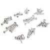 45Pcs SelfTapping Screw Set Cross Oval Head 304 Stainless Steel