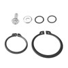 Prolenz AC Compressor Clutch, AC Compressor Clutch Kit Pulley Coil