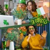Zythrem 8 Pack St. Patrick's Day Branches, 20" Artificial Shamrock