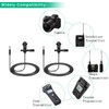 2-Pack Lavalier Lapel Microphone Compatible with Rode Wireless GO 2