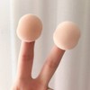 LALAFINA Cushion Puff Small Powder Puff Mini Size Makeup Sponge