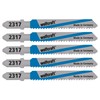 Wolfcraft 2367000 Aluminium T-Shaft Jigsaw Blades