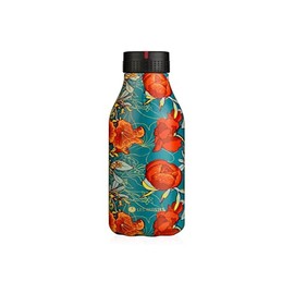 Les Aristes Paris A-4041 Bottle Up Water Bottle, Stainless Steel, 500 ml, Peony