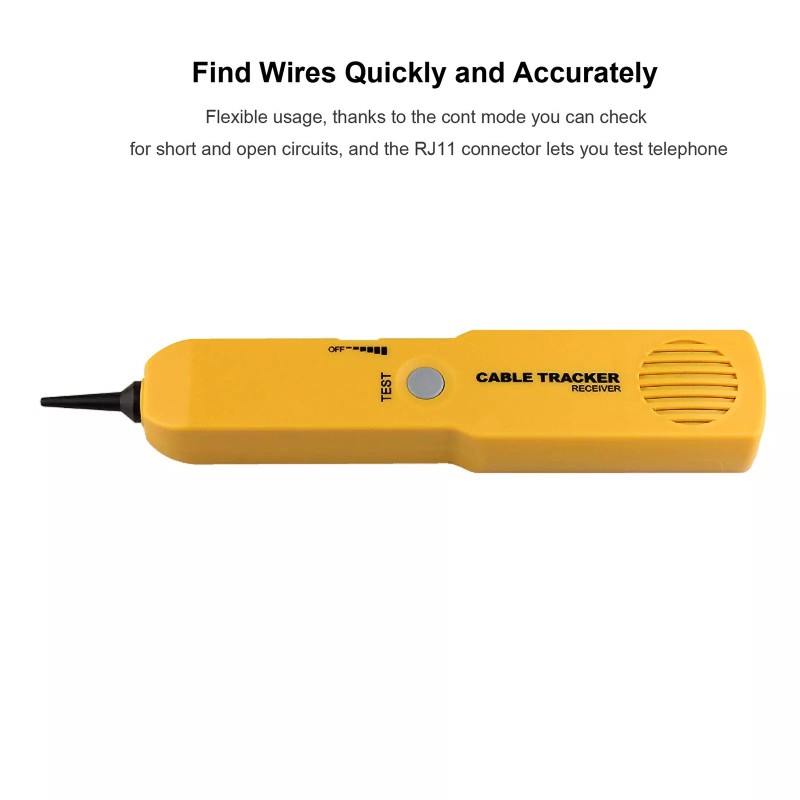 TIKSCIENCE Electrical Wire Tracer Circuit Tester W/Tone Generator & Probe