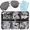 Push-in Eyeglass Nose Pads - PFDHQS 18 Pairs Glasses Nose