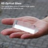 Prism K9 Optical Glass Physics, Prism Refractor Crystal Optics Science