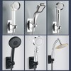 DASITON Large Wall Mount Strong Adhesive Waterproof Handheld Shower Holder,Shower