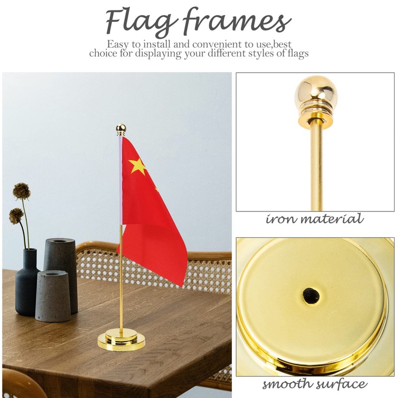 Base Para Bandera De Escritorio, Asta De Bandera Con Soporte,