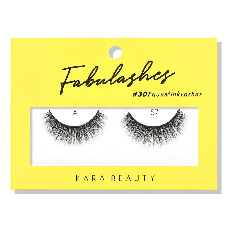 Kara Beauty Fabulashes Pestañas Postizas De Visón Sintético Negro
