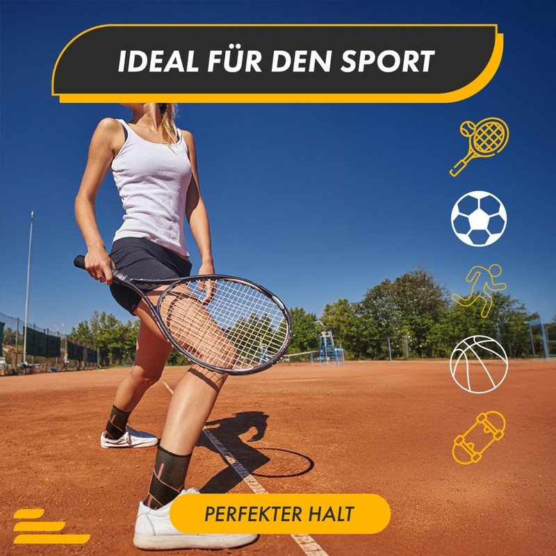NativoDex Ankle Brace for Stabilizing and Preventing Sprains, Support and