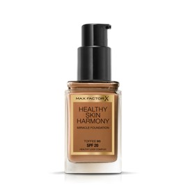 Max Factor Healthy Skin Harmony Foundation, SPF 20, 90 Toffee, 30 ml