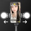 Selfie Stick Handheld MultiFunctional Foldable Live Tripod Portable Double Fill