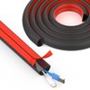 UOMTFAI Wall Cord Hider 78 Inch - Self-Adhesive Wire Cover