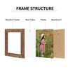 ccdcc 5x7 Collage Picture Frames Set of 2, Rustic Wooden