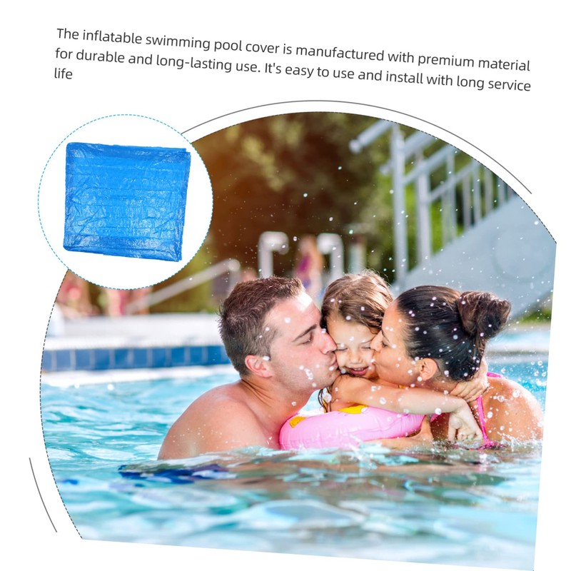 Sosoport Pe Cover Inflatable Pool for Boys and Girls Solar