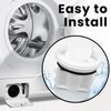 ROEOWENE Pack of 2 Washing Machine Lint Filter Filter Strainer