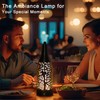 TRIROCKS Cordless Ambience Lantern Outdoor Table Lamp Rechargeable Battery Operated